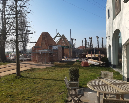 Woning in opbouw